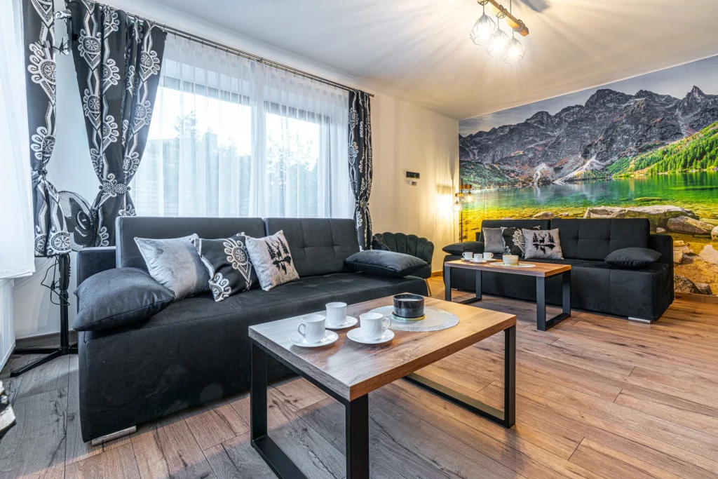 Apartament SEVEN nr1 z widokiem na Giewont & Sauna, Jacuzzi, Basen