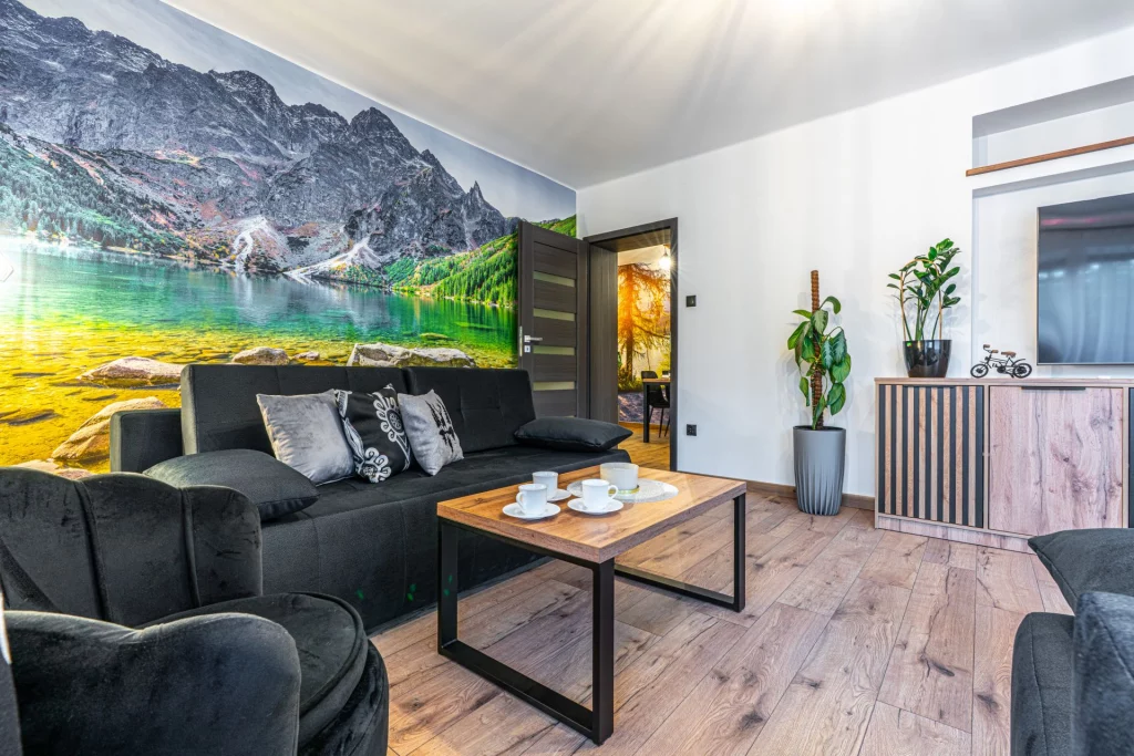 Apartament SEVEN nr1 z widokiem na Giewont & Sauna, Jacuzzi, Basen