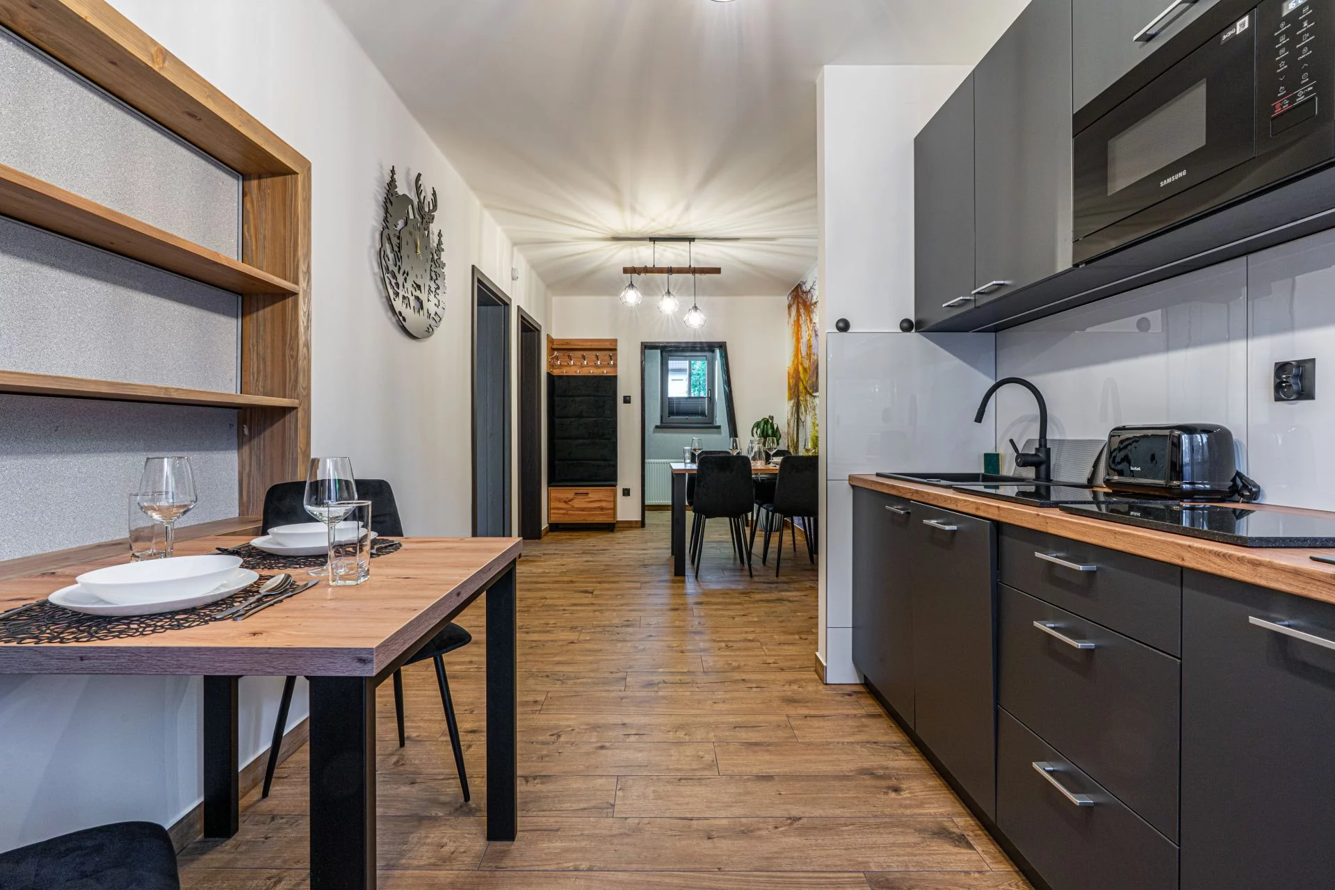 Apartament SEVEN nr1 z widokiem na Giewont & Sauna, Jacuzzi, Basen