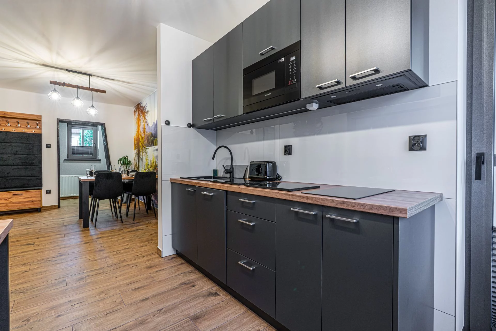 Apartament SEVEN nr1 z widokiem na Giewont & Sauna, Jacuzzi, Basen