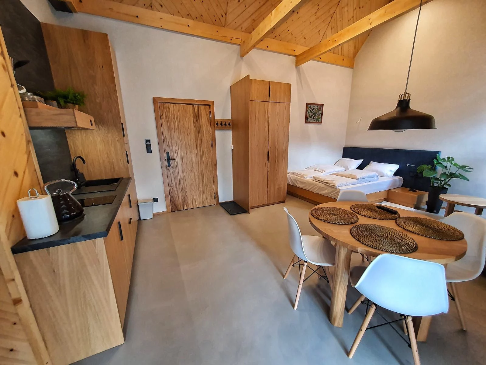 2 - Apartament 4 osobowy z rozkładaną sofą